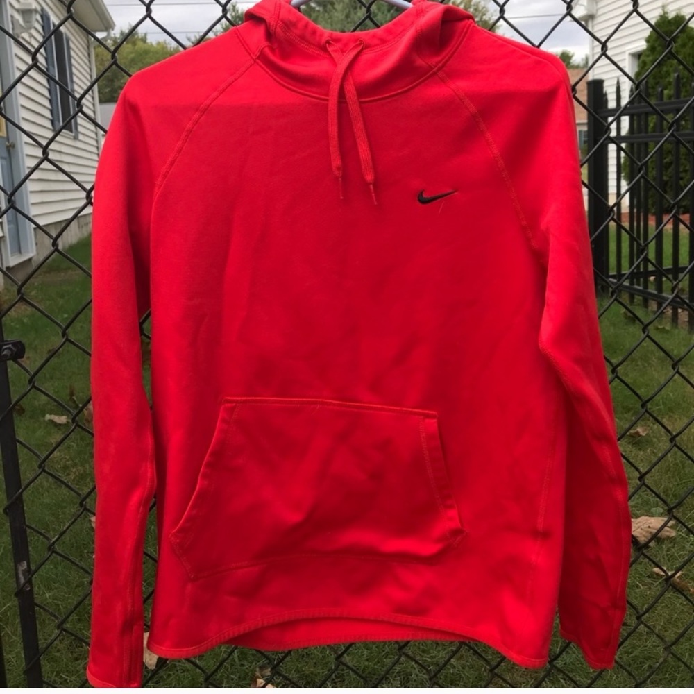 Red Nike Pullover